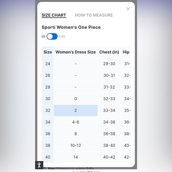 SPORTI one piece swim suit black with purple swirls. Size 34. - Picture 7 of 7